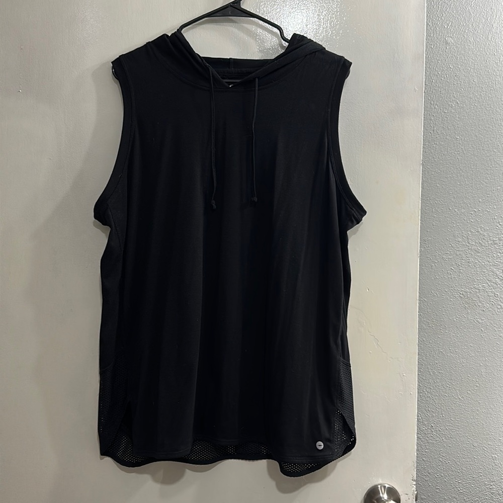 Avia Tank top with exercise draw string Hoodie woman’s